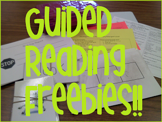 Guided Reading Time & Freebies!!