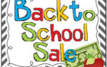 Back to School Sale!!