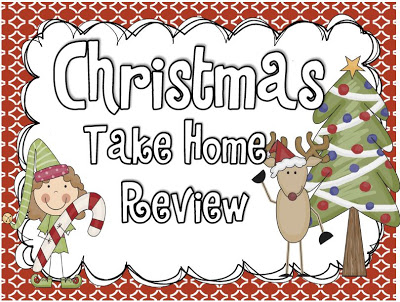 Christmas Take Home Review & Freebie!