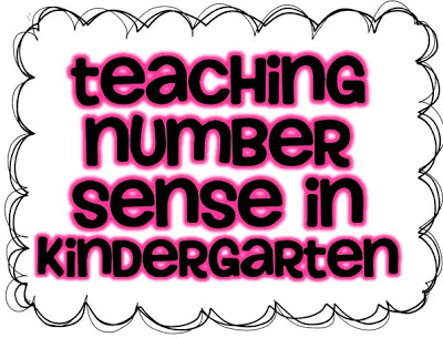 Number Sense Classroom Resources {freebie}