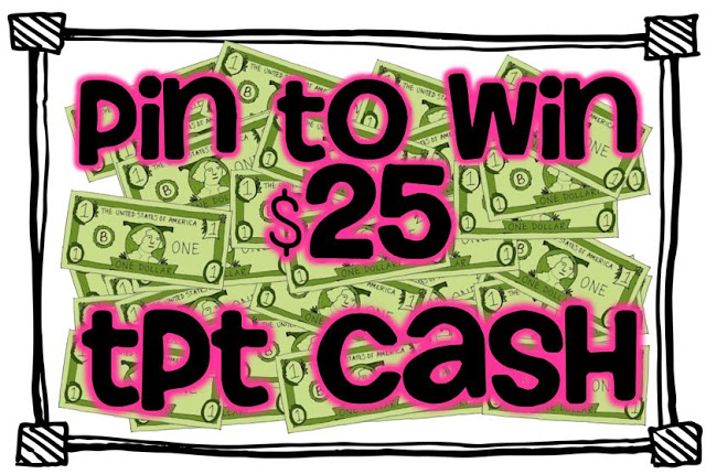 Pin to Win $25 TpT Cash!