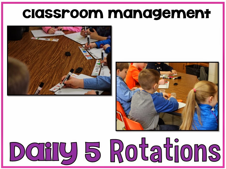 Daily Five Rotationsguided Reading 101