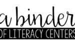 A Binder of Literacy Centers {with a free sample!}