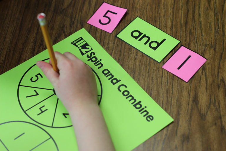 FREE KinderMath Addition Lesson Plans + Games!
