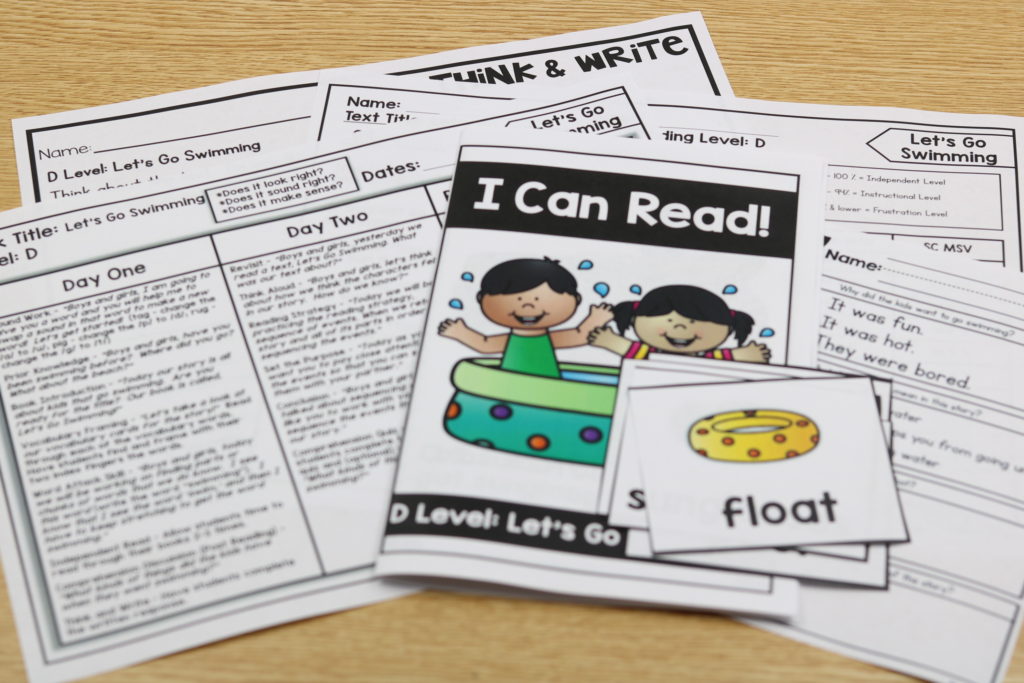 Kindergarten guided reading