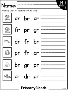 Primary Blends And Digraphs (+ A Freebie) - Little Minds At Work