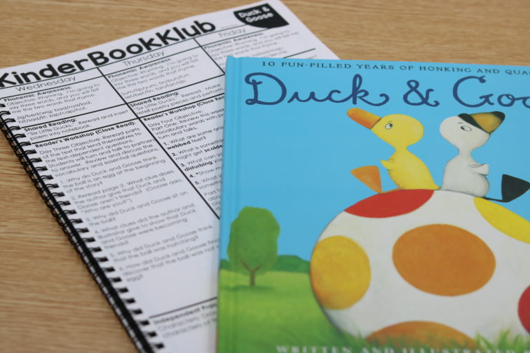 KinderBookKlub (Kindergarten Close Reads)