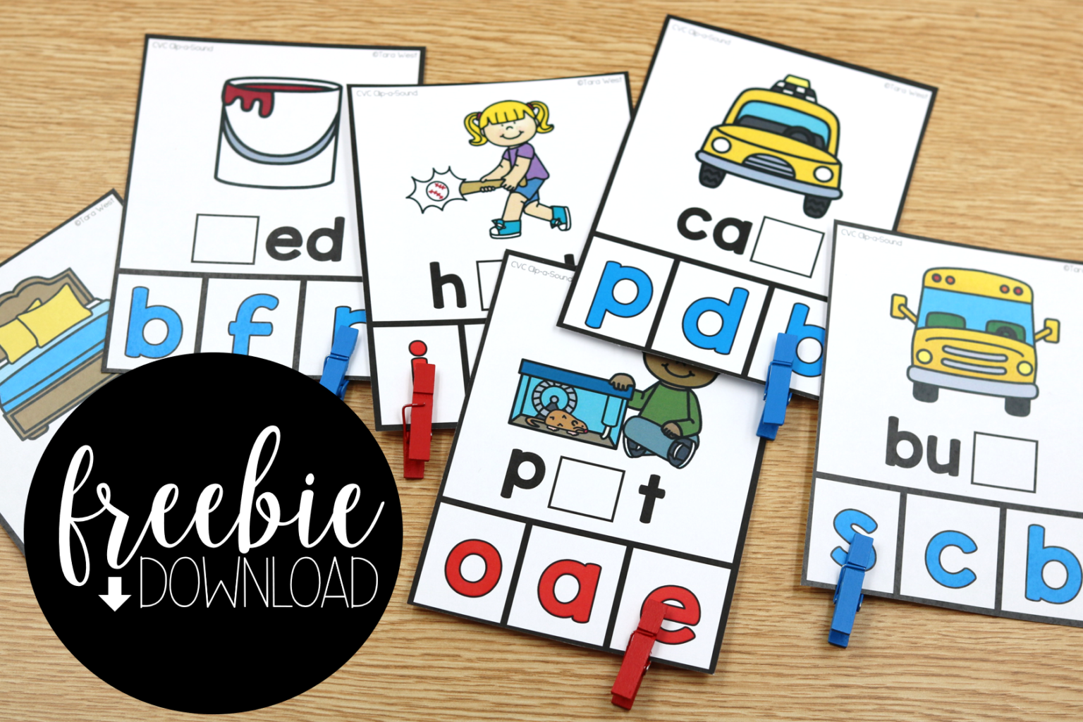 Let's Chat CVC Words! [freebies included] - Little Minds at Work