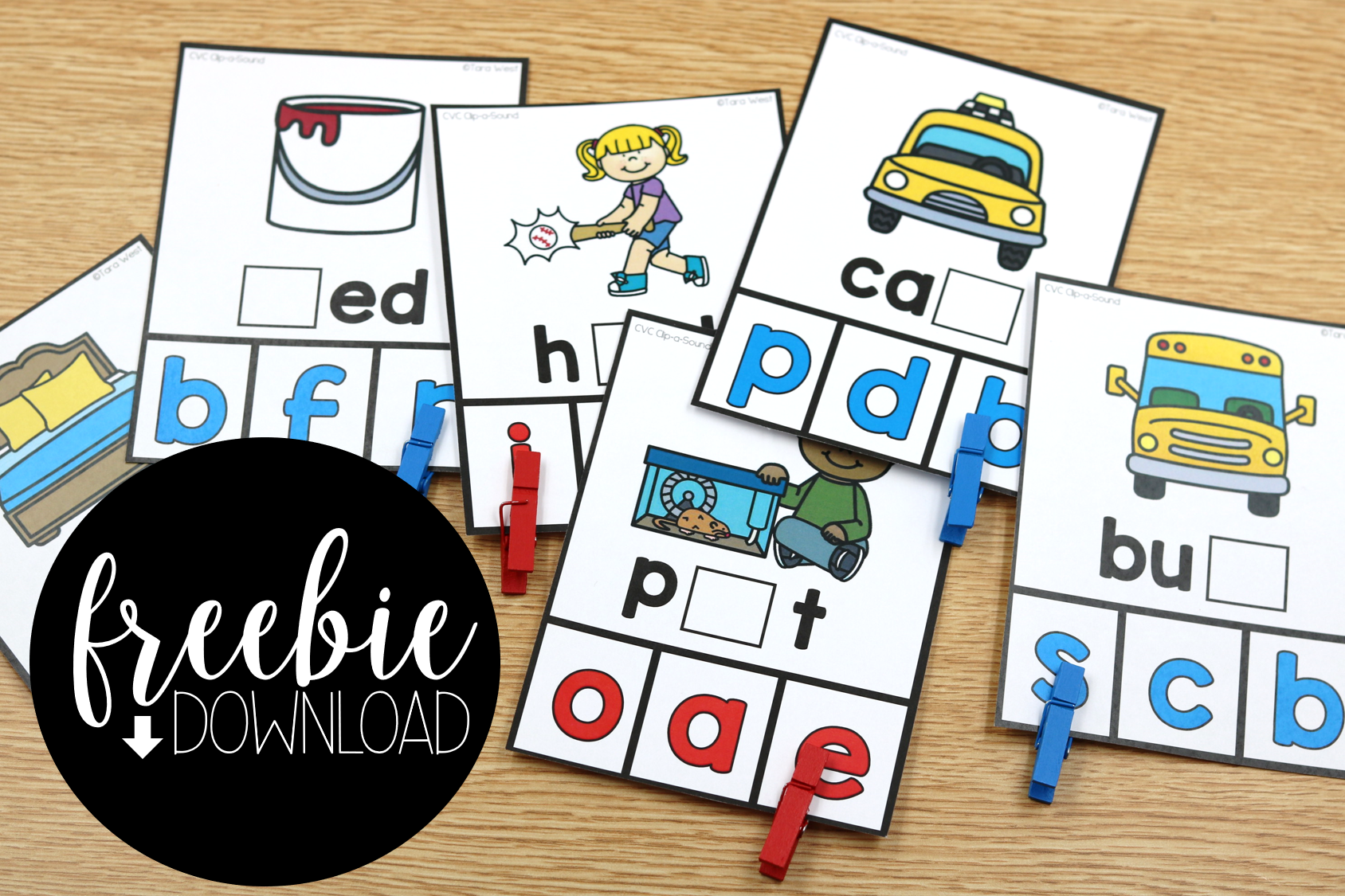 Teaching CVC Words|freebies included| - Little Minds at Work