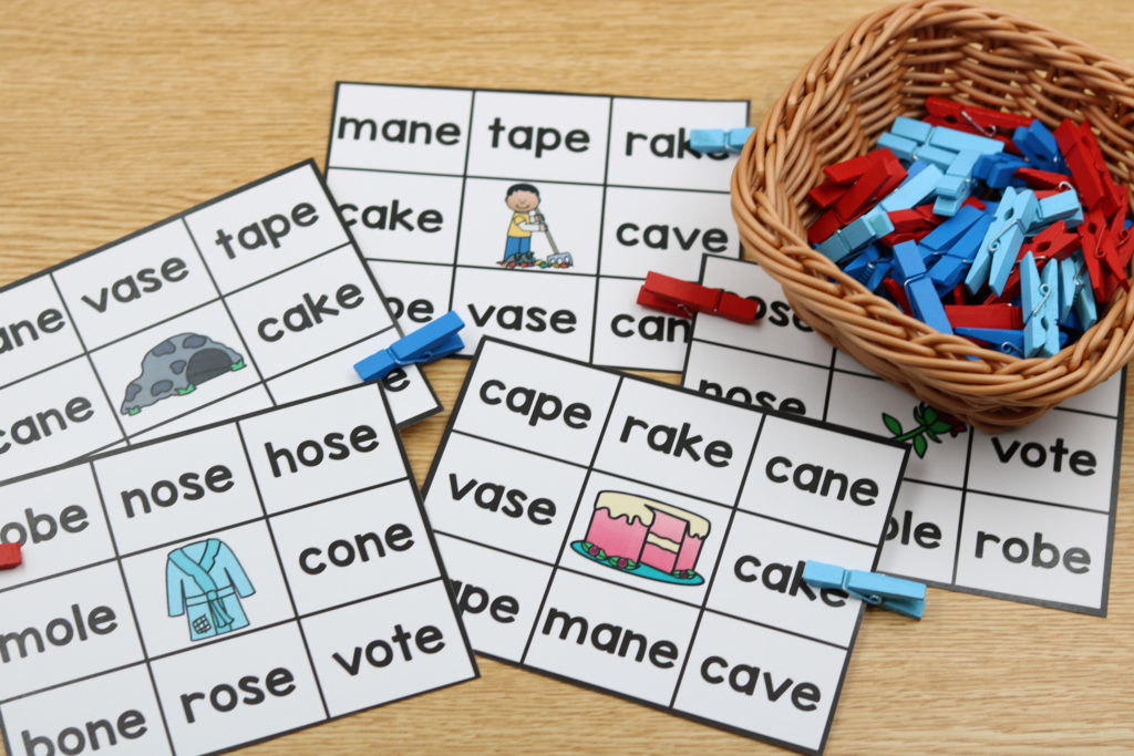cvce words in kindergarten