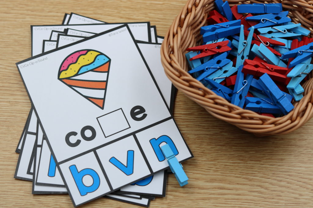 cvce words in kindergarten