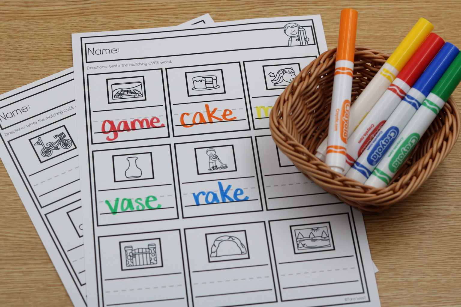 Learning CVCE Words In The Kindergarten Classroom