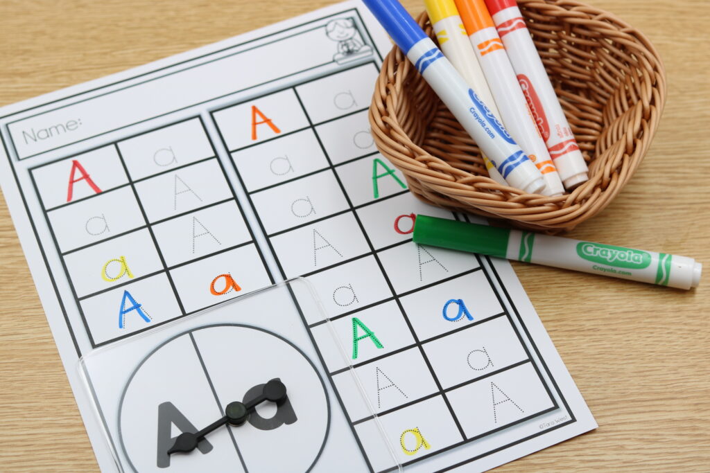 alphabet kindergarten 
