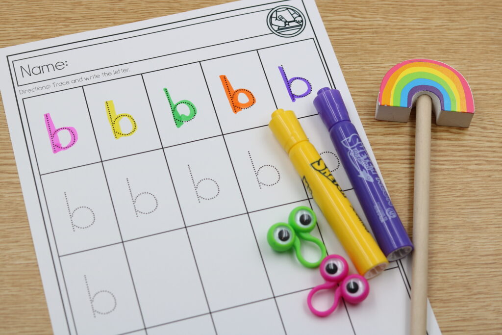 alphabet kindergarten 