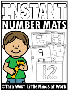 kindergarten number centers
