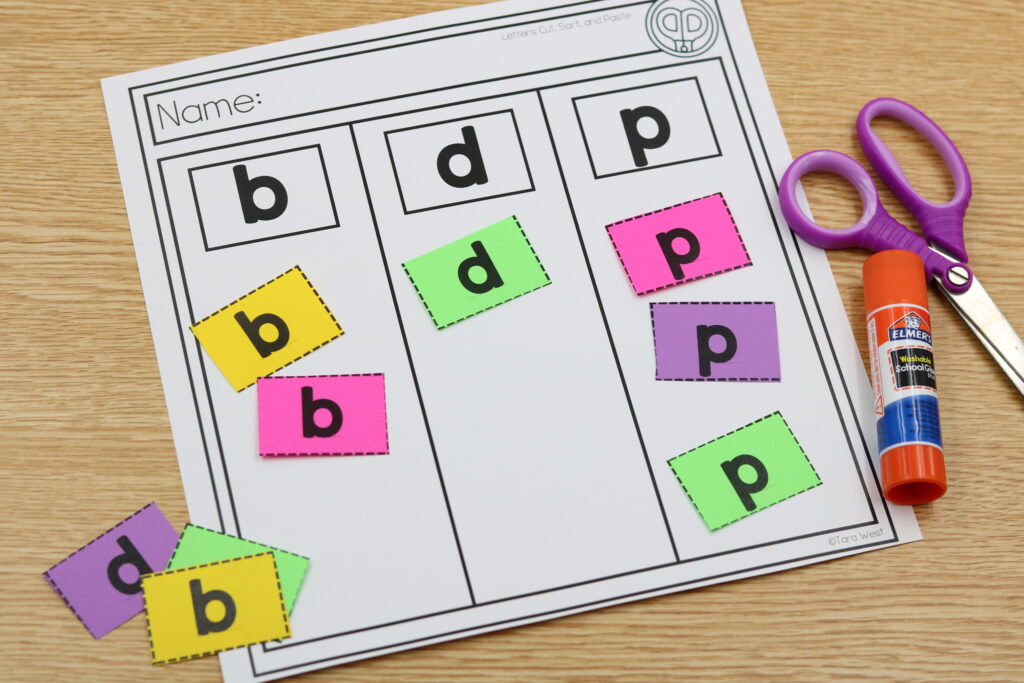 Kindergarten alphabet