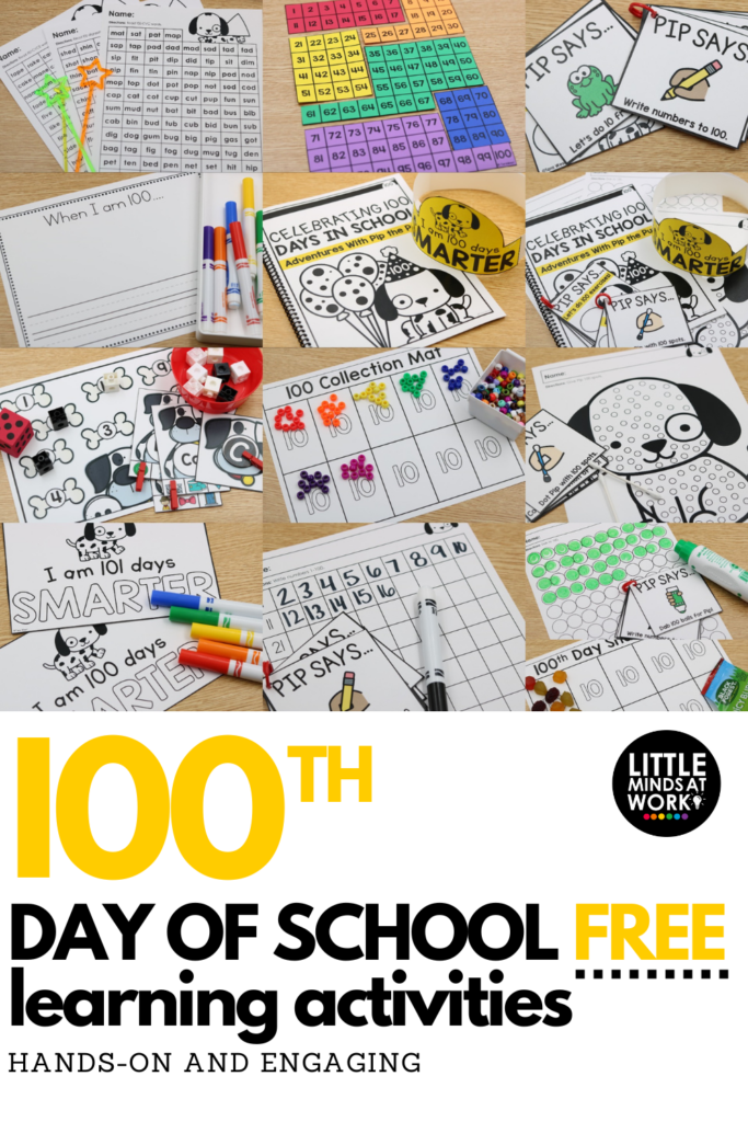 kindergarten 100th day of school
