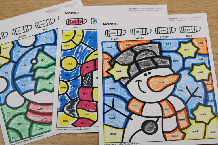 Winter Kindergarten Resources: Free and Fun Activities for Hands-On Learning