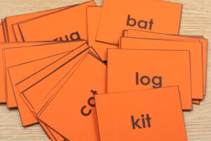decodable word cards