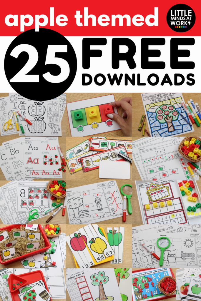 apple free downloads kindergarten