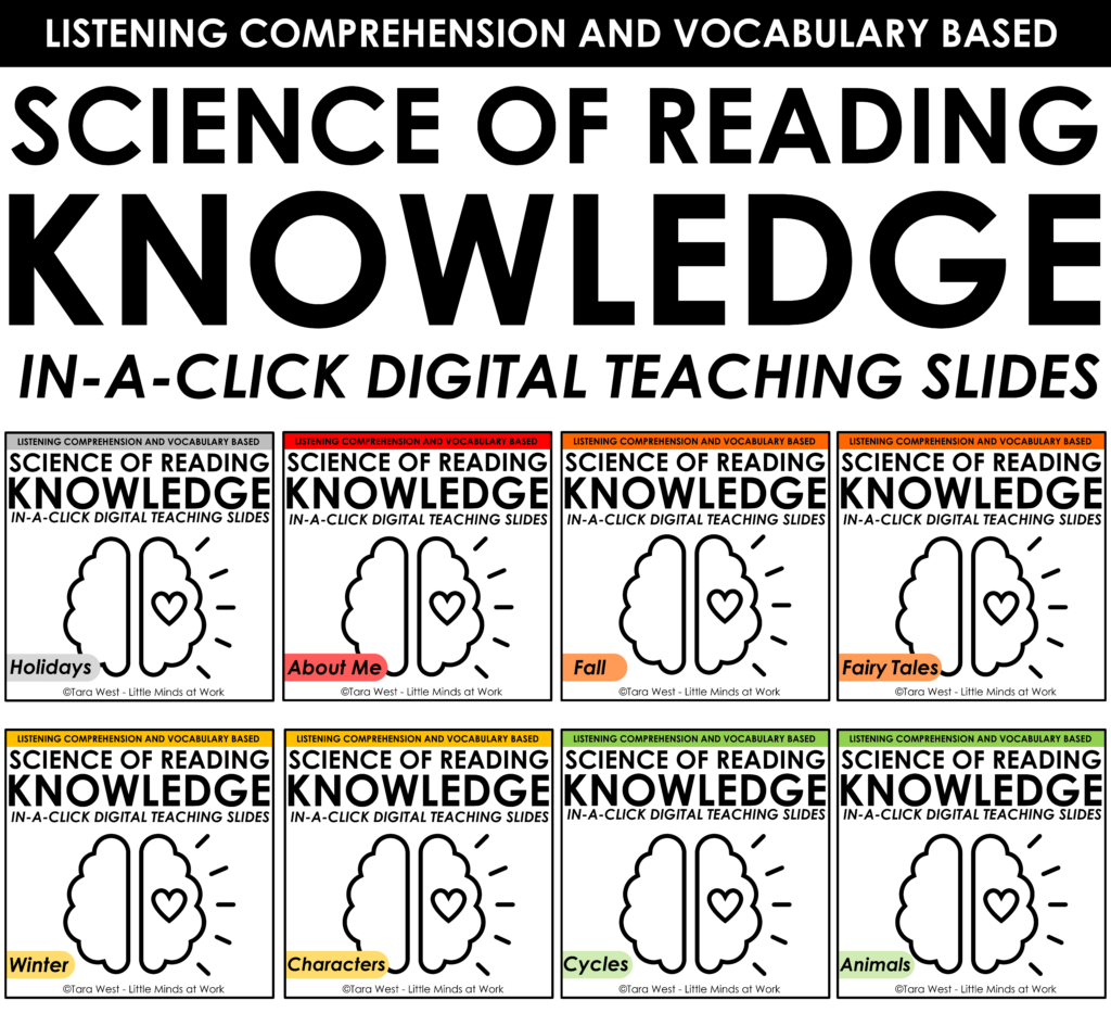 knowledge read aloud science of reading 